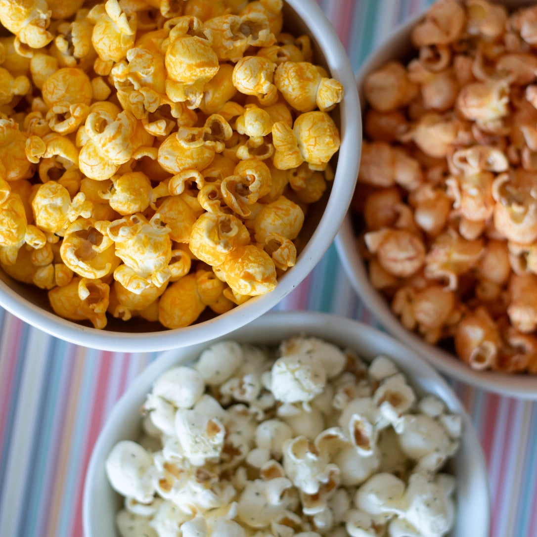 Dill Pickle Flavored Popcorn