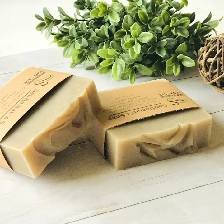 Saratoga Natural Gentleman's Handmade Soap Bar Vegan Cold Process