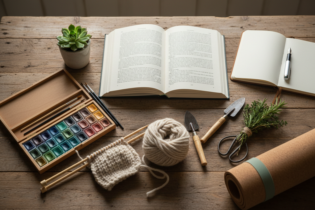 7 Screen-Free Hobbies to Help You Unplug and Actually Relax