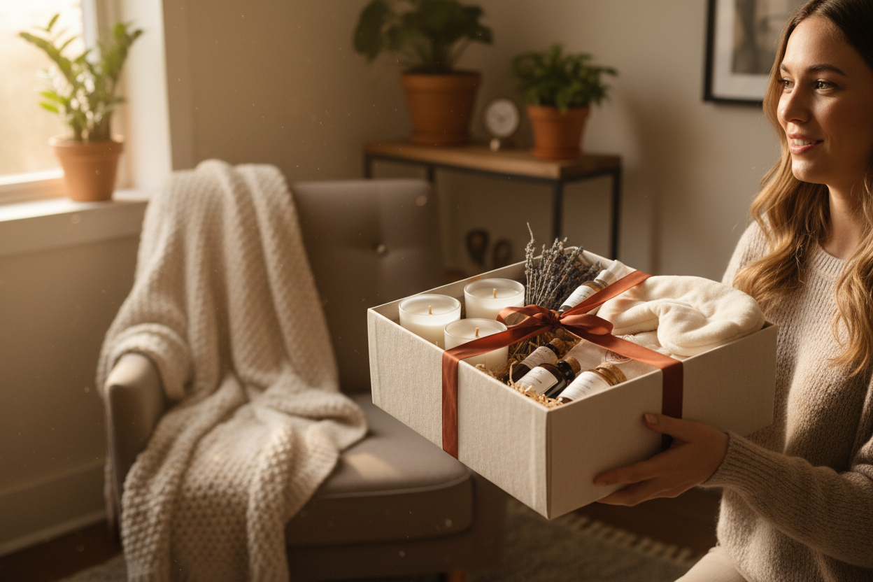 Curated Gift Boxes & Self-Care Sets