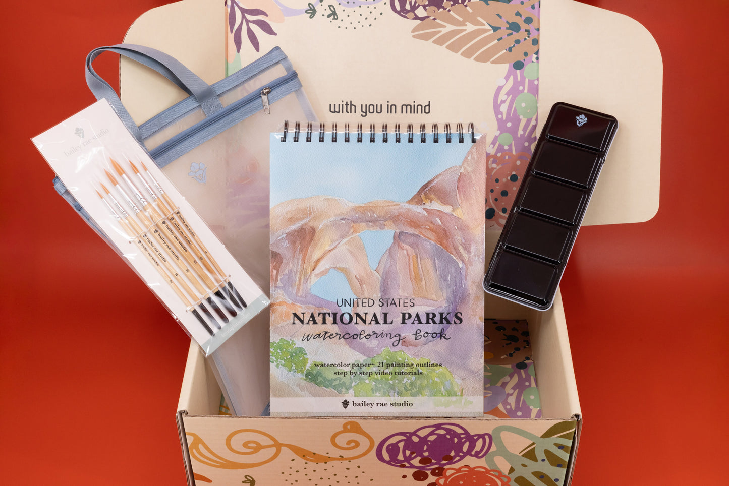 Grounded Living Artist Watercolor Ritual Starter Box