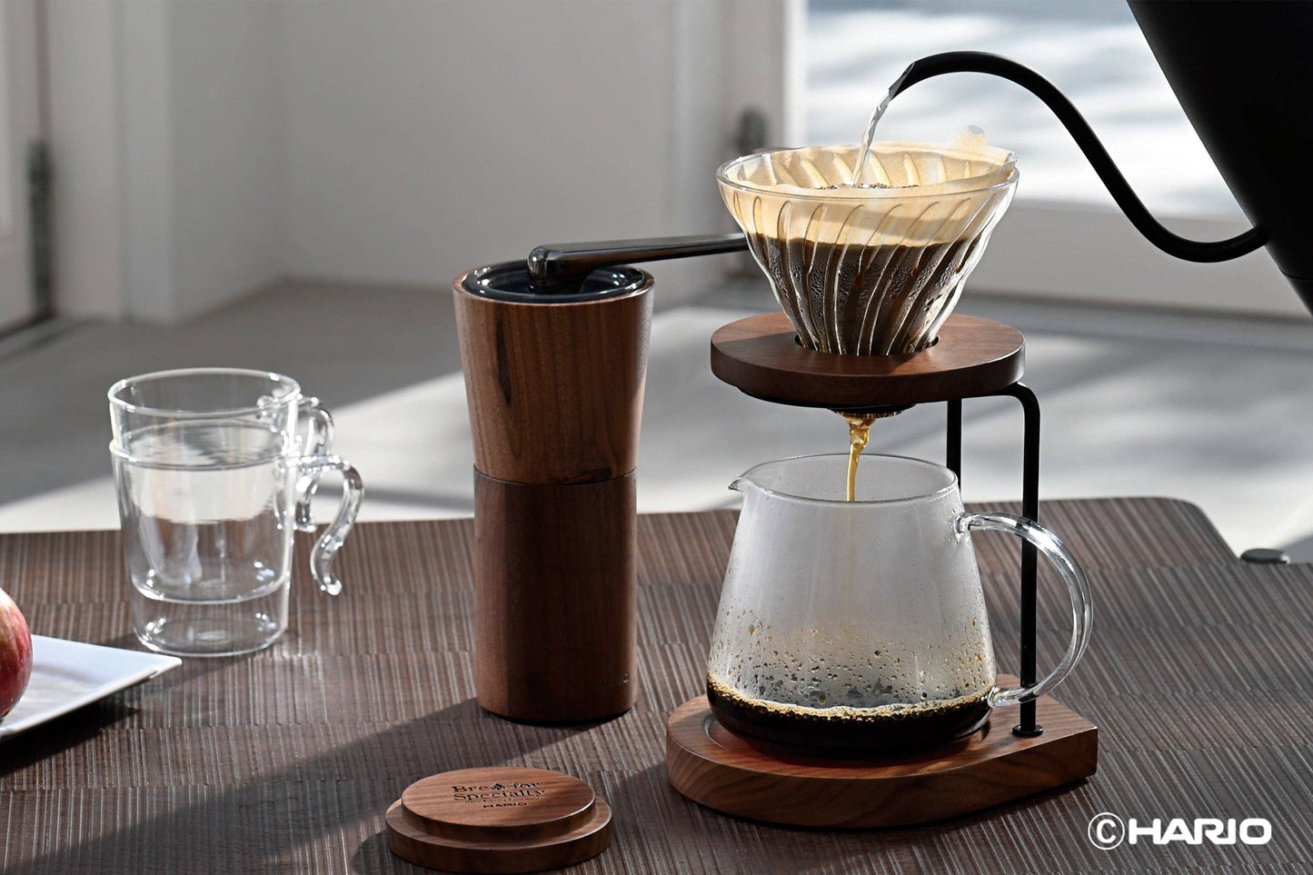 Walnut Series V60 Drip Stand 02 Set