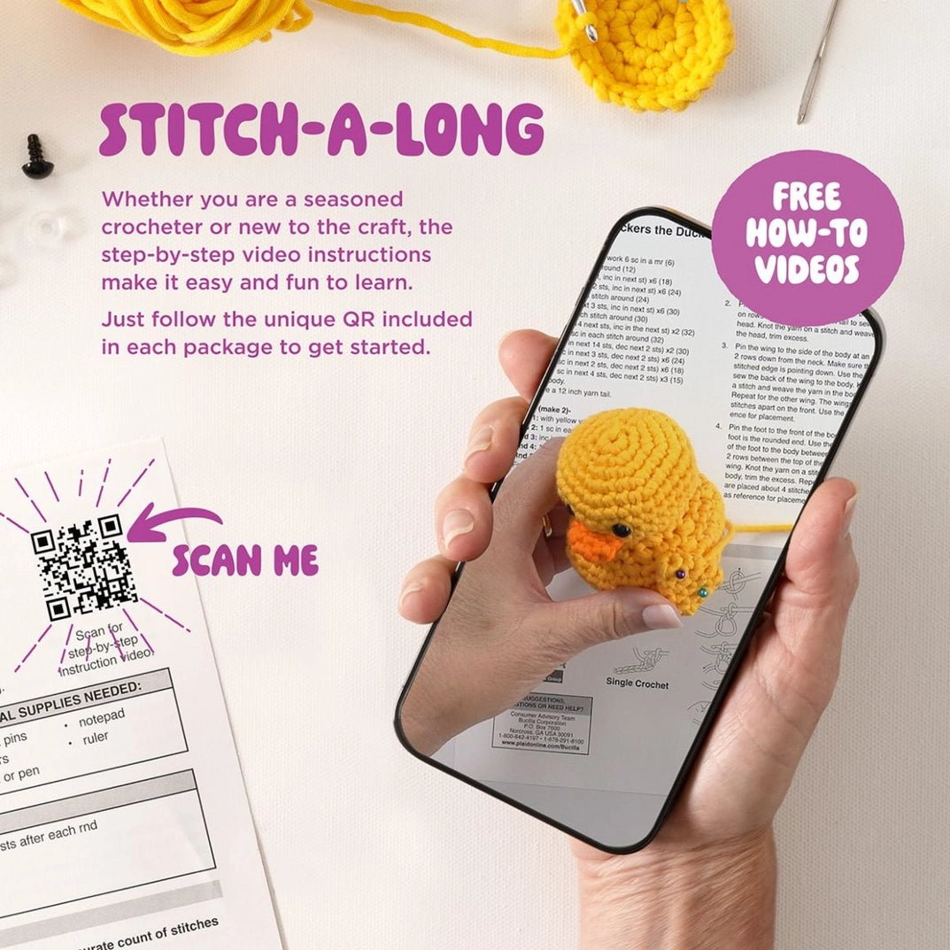 Crochet Kit: Dan the Dino