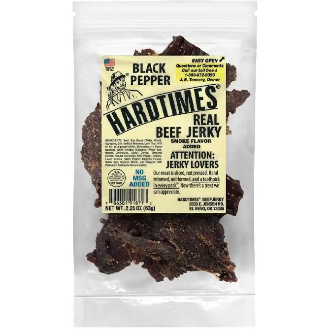 Hard Times Beef Jerky (Various Flavors)