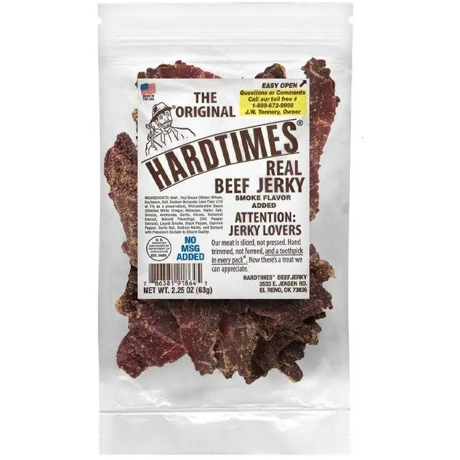 Hard Times Beef Jerky (Various Flavors)
