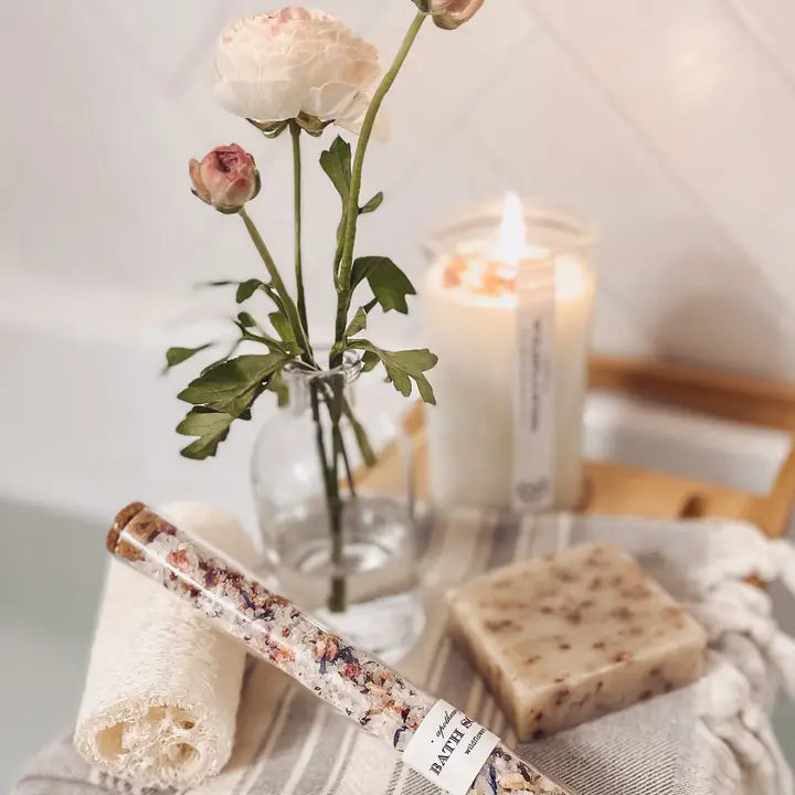 Wildflowers : Bath Soak Tube ( Bath Salts )