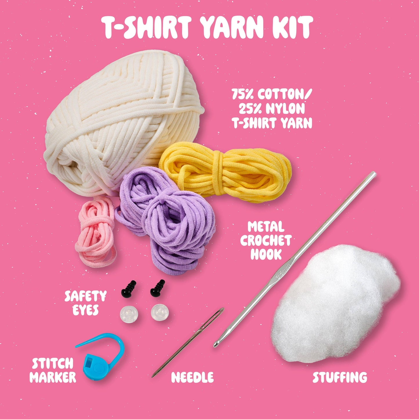Bucilla ®  Amigurumi Crochet Kit - Cammie the Unicorn 5"