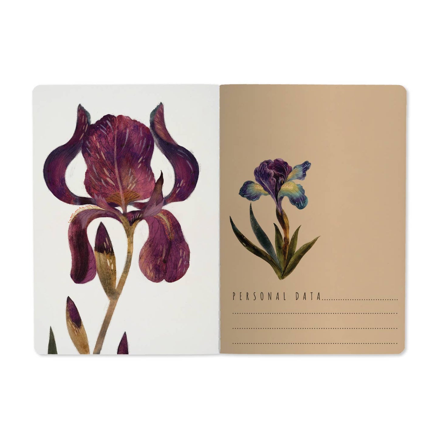 Irises Journaling Notebook