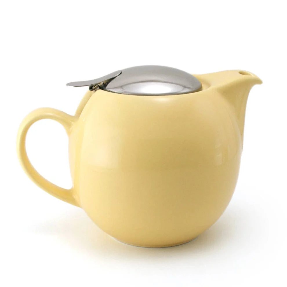 BEE HOUSE Round Ceramic Teapot 24oz - Various Colors