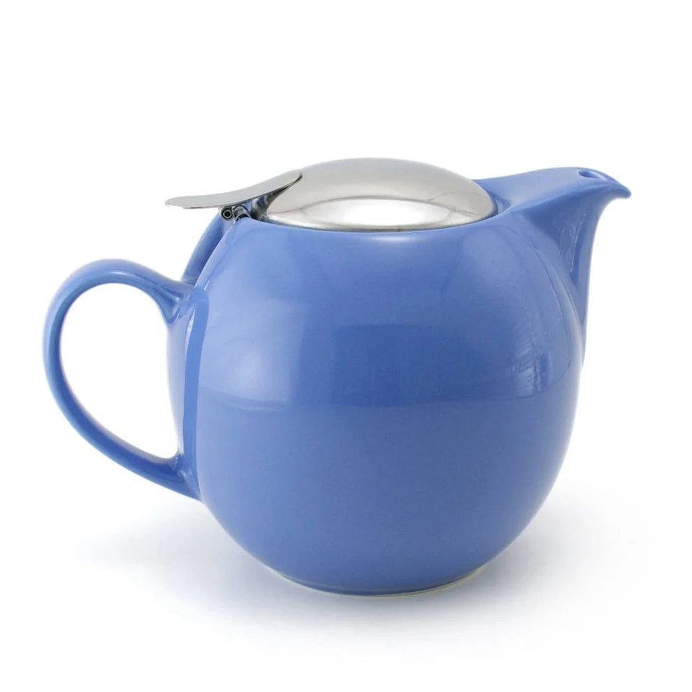 BEE HOUSE Round Ceramic Teapot 24oz - Various Colors